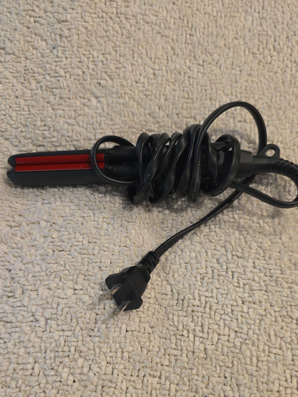 Tool Science Black Mini Flat Iron Hair Straightener